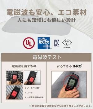 ★新商品★ INKO Heating Mat Sleep+ 1.5mm厚 超薄型ヒーターをGLOTURE.JPで販売開始