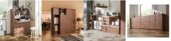 ディノスより、創業50周年を記念し、無塗装・無垢の天然木色を忠実に再現した新色家具を新発売
