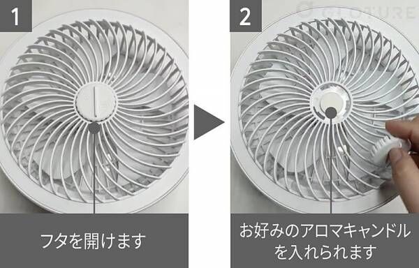 ★新商品★「JMK F06 Fan」アロマ香る折りたたみ式扇風機をGLOTURE.JPで販売開始
