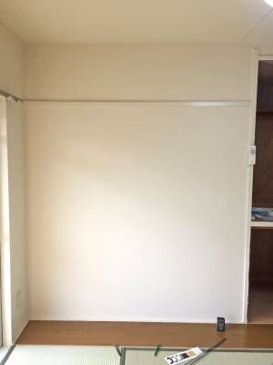 ＜簡単DIY＞壁にピッタリ合わせた畳部屋のテレビラック！