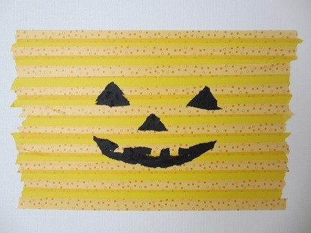 インスタ映え！　マスキングテープでハロウィン♪