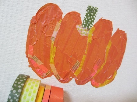 インスタ映え！　マスキングテープでハロウィン♪