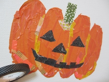 インスタ映え！　マスキングテープでハロウィン♪