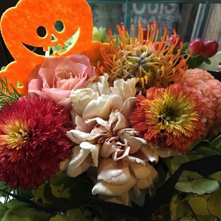 シーン別で紹介★ハロウィンをキュートなフラワー！