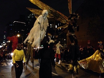 本場NYで大興奮のハロウィンパレードに参加してきたよ！