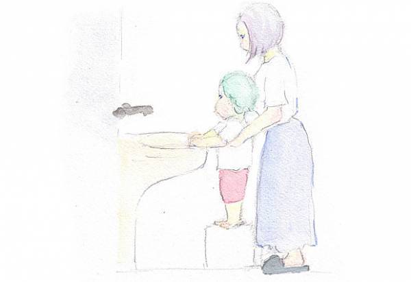 子どもの手を洗うときに、ふと感じたこと。 by yukko 【#忘れたくない瞬間vol.8】