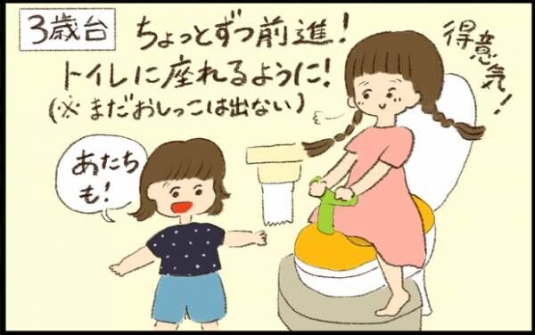 【#21】まだまだオムツが手離せない？3歳娘のトイレ事情！ byおおもりなつみ