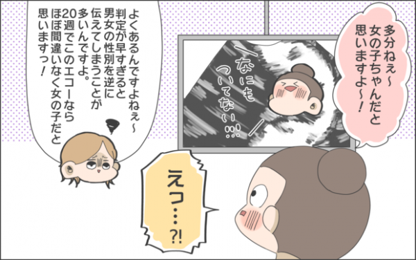 22 赤ちゃんの性別が無事判明 かと思いきや Byおかめ 年10月16日 ウーマンエキサイト