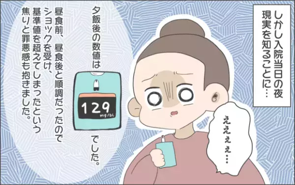 【#28】入院&血糖値の自己計測開始！数値は順調…と思いきや？ Vol.4 byおかめ