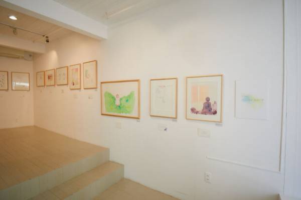 まるで映画のような感動を覚える絵画個展！ままのて連載中yukkoさんの初の個展訪問レポ