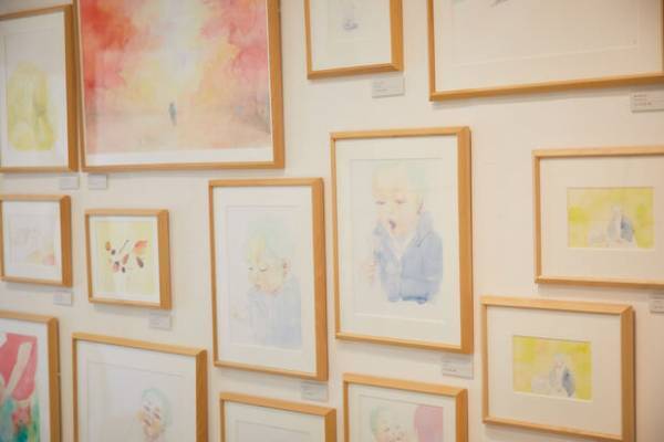 まるで映画のような感動を覚える絵画個展！ままのて連載中yukkoさんの初の個展訪問レポ