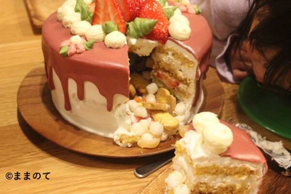 【#58】はじめての手作りギミックケーキで、今年は「おいしい」ひな祭り！ byおおもりなつみ