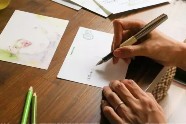 「小さな君との日々を想う」 子育て中のママパパ向けの未来へ贈れるレターセット by yukko