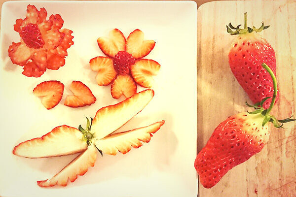 Sns映え お弁当に入れたら絶対子どもが喜ぶ イチゴの飾り切り 18年3月7日 ウーマンエキサイト 1 3
