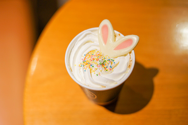 もう飲んだ？　タリーズのうさぎモチーフのドリンクがかわいい♪