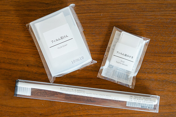 しっかり泡立つ！ 無印のフィルム石けん＆歯みがきが優秀でした
