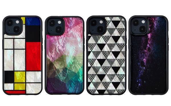 ikins、天然貝が優雅にきらめくiPhone 13シリーズ向けケース発売 ～名所や絵画と組み合わせた新デザインも登場～
