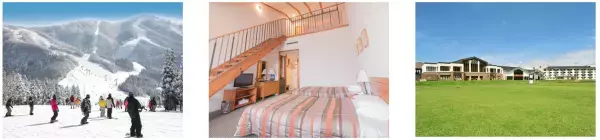 スキージャム勝山　1日300㌧の造雪能力を誇る人工造雪機本格稼働