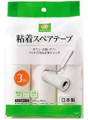 コロコロ転がしてササッとお掃除！スマイルライフから 「フローリングでも使える粘着スペアテープ」を新発売