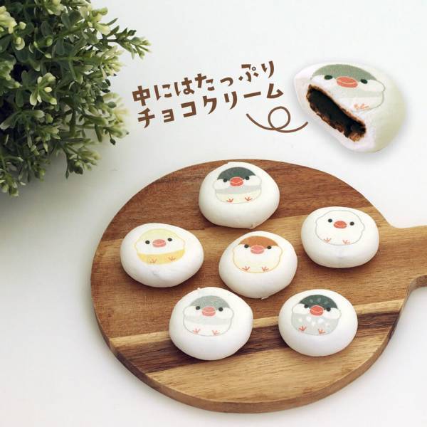 ＜締切間近！＞予約注文受付は10月4日まで／「手にしあわせ」の【10月24日は文鳥の日】かわいい文鳥柄のお菓子が期間限定で発売中！