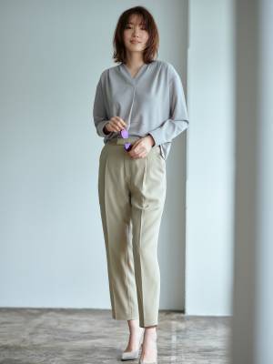 オン・オフ着回しできる仕事服コーデを提案　女優・モデルの飯豊まりえさんをブランドアンバサダーに起用