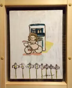 「のん」 さんアート作品 「あやめとRADOHRE(ラドーレ)」 を 古民家再生施設 「ラドーレ神河」 （兵庫県神崎郡神河町） で 10月27日より展示スタート