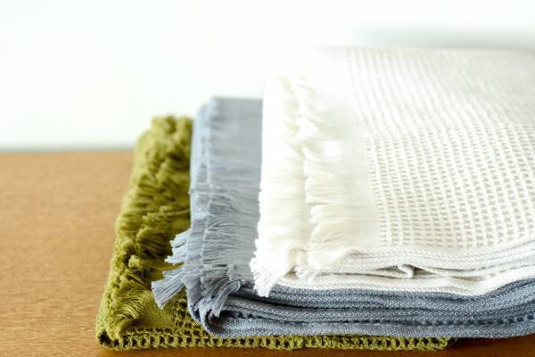 ＜新商品＞ 麻の心地よさを伝えたい。タオル専門店「伊織」と「Landscape Products 」とのコラボレーションタオル第二弾「PLAIN PLAID（プレインプレイド）」が登場！