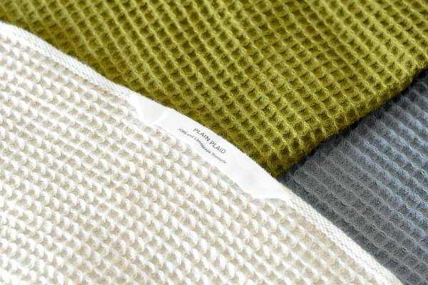 ＜新商品＞ 麻の心地よさを伝えたい。タオル専門店「伊織」と「Landscape Products 」とのコラボレーションタオル第二弾「PLAIN PLAID（プレインプレイド）」が登場！