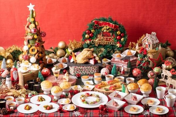 クリスマスオーナメント作りやお子様縁日も楽しめる！ ホテルメイドの約20種類のお料理と専属パティシエ特製のクリスマススイーツをご家族で  『クリスマスファミリーブッフェ』開催