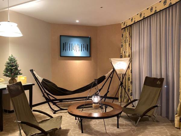 ホテルのお部屋で&ldquo;クリスマス冬キャン&rdquo;気分！ 期間限定のクリスマスグランピングルーム