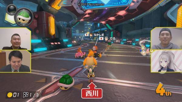 カープ西川龍馬・Vtuber樋口楓が『マリオカート』で対決！【eスポーツ道　年末SP】
