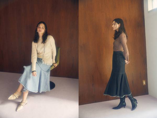 国内製品はわずか2.1%、Made in JAPANを絶やさない。Priveve &times; SOMETHING デニムマーメイドスカートを発表　＆　9/22・23「廃棄ゼロ」を目指してのサンプルセールも開催