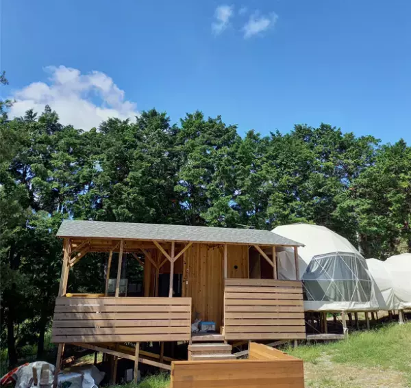 【Private Garden×fru:C美容液】SNSで話題沸騰中のグランピング施設！ラグジュアリー空間で心ときめく瞬間を♪