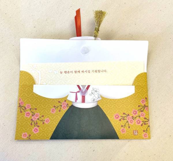 【日本初】韓国人気ポチ袋２種！日本で買えるのはBB JOY ROOM.だけ♪【先行販売】