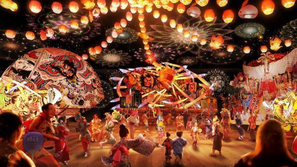 【青森屋】「みちのく祭りや」がリニューアル　会場設計から演出・仕掛けなど生まれ変わり、より臨場感のある体験を提供｜オープン日：2022年4月予定