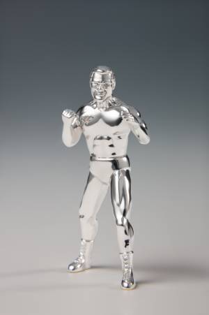 ★20体限定★アントニオ猪木が 「純プラチナ製」フィギュアになって登場ダァーッ！！