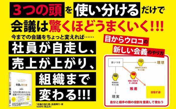 社員が自走し！　顧客が生まれ！　組織が変わる！『メンバーの頭を動かし顧客を創造する 会議の強化書』著者高橋輝行、キンドル電子書籍にて配信開始