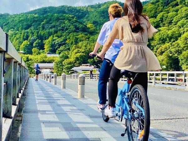 京都・嵐山を満喫できるタンデム自転車レンタルサイクル「Tandem Trip（タンデムトリップ）」開始のご案内