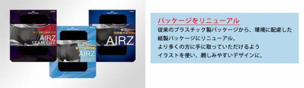 累計販売枚数200万枚突破！腰ゴムをなくしたネクストスタイルAIRZ　2021年秋冬モデル発売