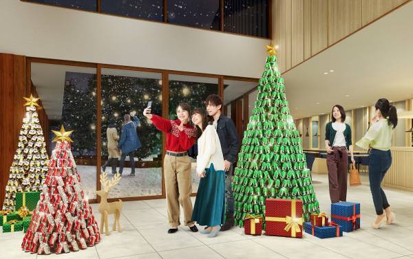 【BEB5軽井沢】今年のクリスマスのテーマは&ldquo;エコ&rdquo;！？空き缶や雑誌などの資源を活用して飾り付ける「アップサイクルクリスマス」を開催｜期間：2021年12月1日〜25日