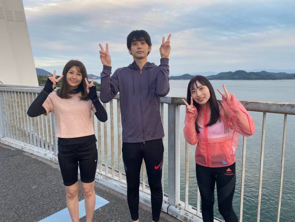 映えスポットを探せ！イケメンモデルが広島の名所をランニング！「旅ランTV」