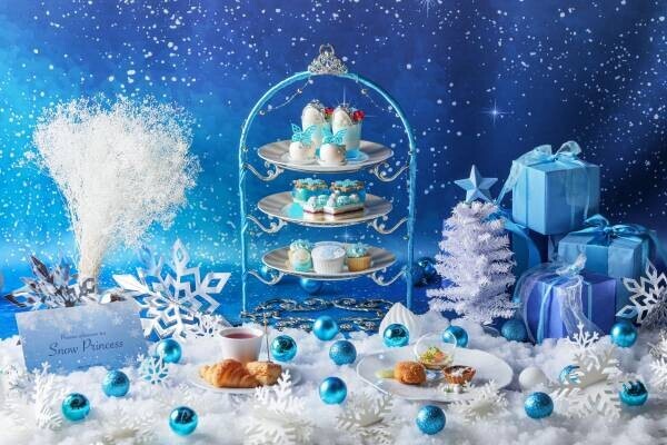 クリスマスシーズン到来！【雪の女王】がテーマ！ 雪の世界をロイヤルブルーで表現したスイーツがクリスマスを彩る 「スノープリンセスアフタヌーンティー～ロイヤルブルー～」販売開始