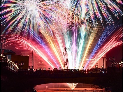 想い出リベンジ！今年の花火は冬に楽しむ。冬の花火を楽しめる大江戸温泉物語の４つの宿と12月スタート、冬のまんぞくバイキングのご紹介。