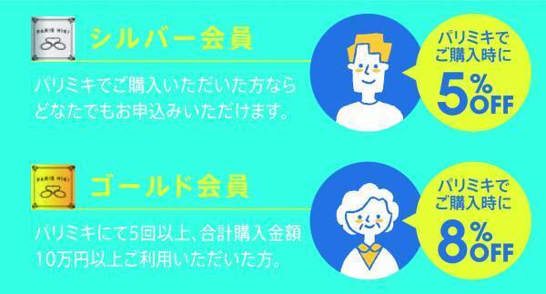 「パリミキ」「メガネの三城」「オプティックパリミキ」 新会員制度、魅力のロイヤリティプログラム 「パリミキ オペラクラブ会員」開始