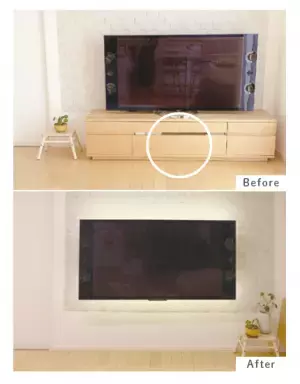 ズボラさんにおすすめ！　「浮かせる収納」で掃除時間を短縮！