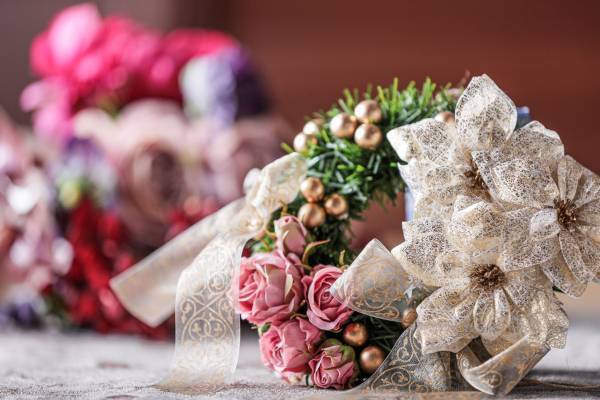 季節のドライフラワーとプリザーブドフラワーを使ったワークショップ体験会！ 『ランチコース付きスワッグ作り クリスマスリース作り体験会』開催