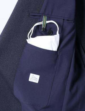 環境配慮と機能性を両立したTERRATECH(テラテック)シリーズ展開スタート　リサイクルポリエステルを使用した&ldquo;ウール見え&rdquo;セットアップスーツを発売