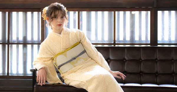 【京都きもの町&times;美少女図鑑】新作オリジナルレース着物発表。PRにオーディショングランプリ・かおりさんを起用