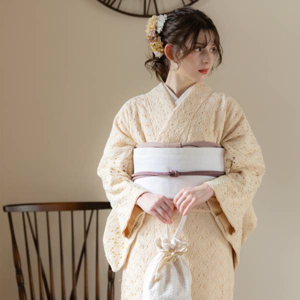 【京都きもの町&times;美少女図鑑】新作オリジナルレース着物発表。PRにオーディショングランプリ・かおりさんを起用