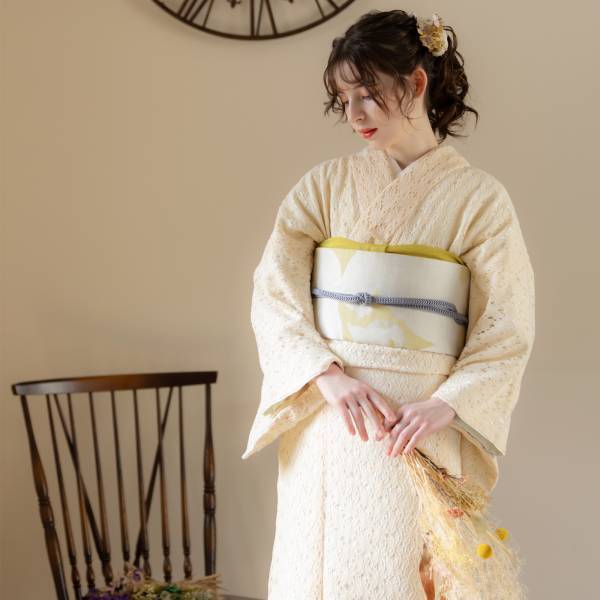 【京都きもの町&times;美少女図鑑】新作オリジナルレース着物発表。PRにオーディショングランプリ・かおりさんを起用